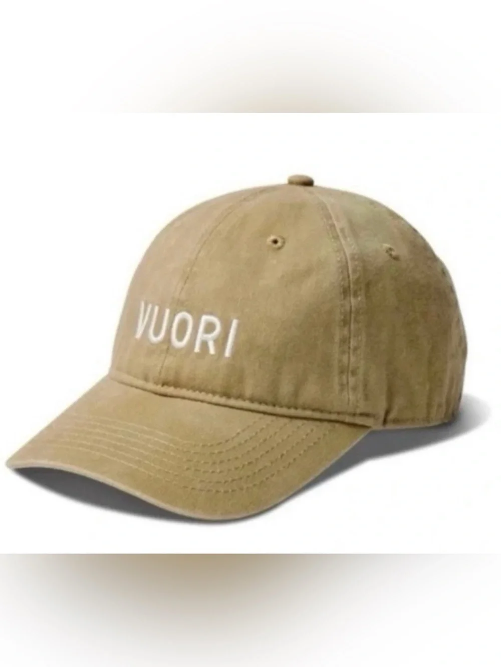 Vuori Women's Khaki Logo Baseball Hat